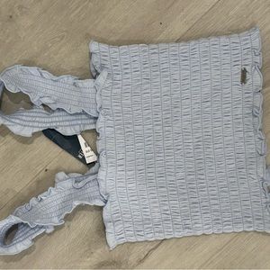 Hollister blue top